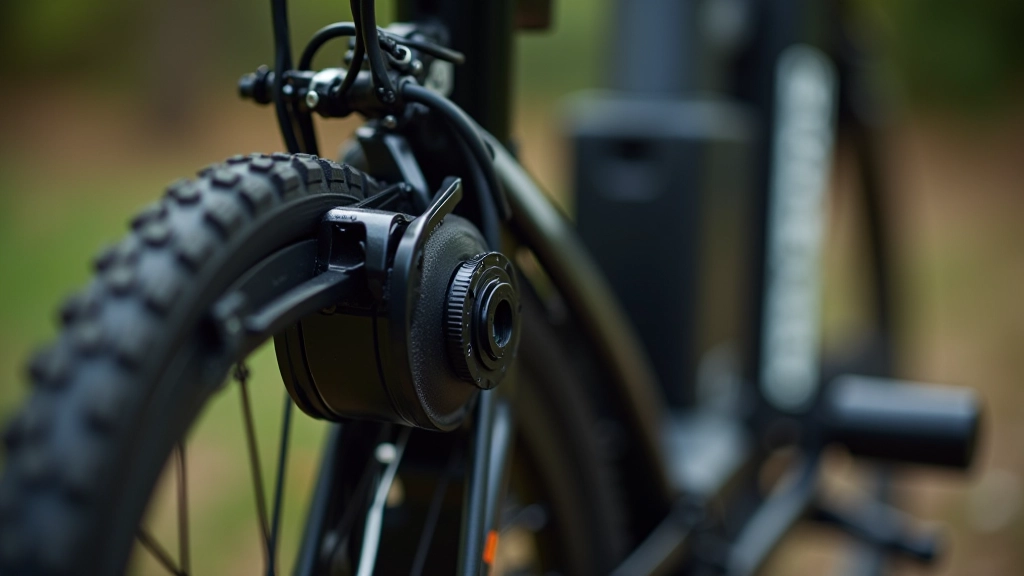 Detalizēts skats uz e-velosipēda komponentiem un elektronisko sistēmu